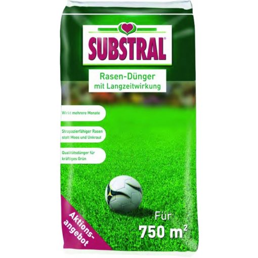 SUBSTRAL Hosszú Hatású Gyeptrágya 15 kg.