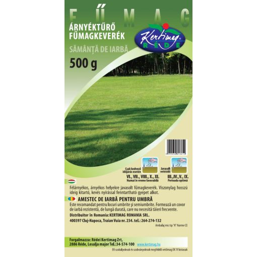 Rédei Kertimag Árnyéktűrő Fűmag 500g 12db/kr