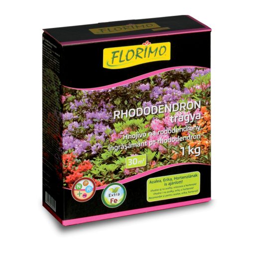 Florimo® Rhododendron, azália, hortenzia trágya (Dob) 1 Kg.