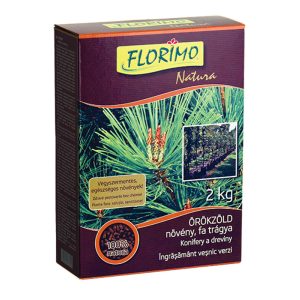   FLORIMO® Natura Örökzöld növény, cserje, fa trágya 2 kg.