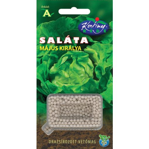 Rédei Kertimag Saláta Május Királya drazsírozott vetőmag 2g 450 szem A