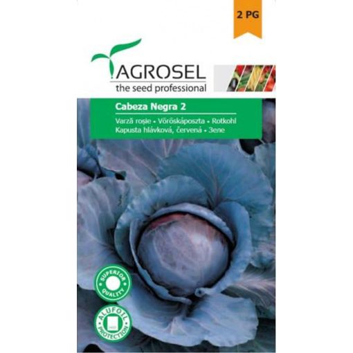 Agrosel Cabeza Negra 2 lilakáposzta 3 g.