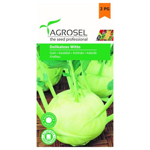 Agrosel Delikatess Witte karalábé 4 g.