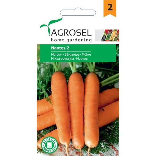 Agrosel Nantes 2 sárgarépa 6 g.
