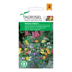 Agrosel Erkélyláda virágkeverék 2 g.
