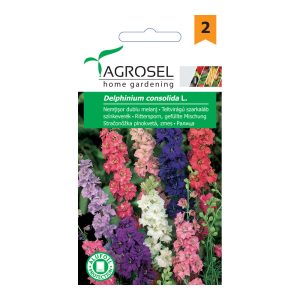 Agrosel Szarkaláb teltvirágú színkeverék 1 g. Agrosel Szarkaláb teltvirágú színkeverék 1 g.