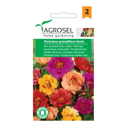 Agrosel Porcsinrózsa teltvirágu színkeverék 0,6 g.