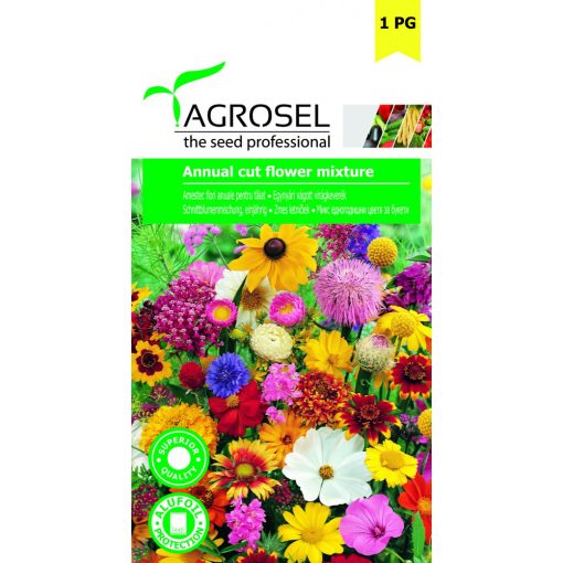 Agrosel Egynyári Vágott Virágkeverék 1 g.