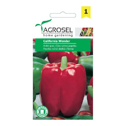 Agrosel California Wonder édes színes paprika 1 g.