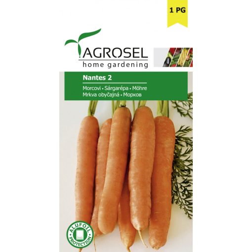 Agrosel Nantes 2 sárgarépa 5 g.