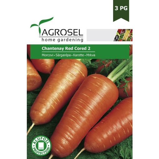 Agrosel Chantenay Red Cored2 sárgarépa 7 g.