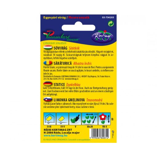 Rédei Kertimag Sötétkék Sóvirág vetőmag 0,5g A