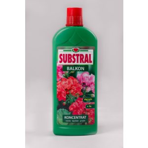 SUBSTRAL  Tápoldat muskátlihoz és balkonnövényekhez 1L