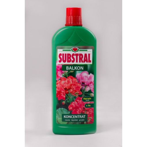 SUBSTRAL  Tápoldat muskátlihoz és balkonnövényekhez 1L