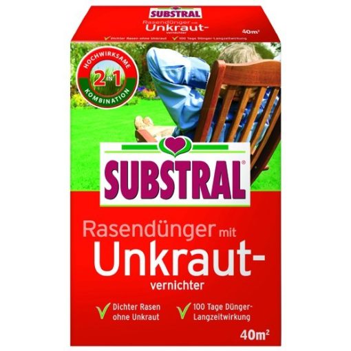 SUBSTRAL Gyeptrágya Gyomirtóval 800 gramm