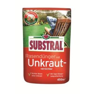 SUBSTRAL Gyeptrágya Gyomirtóval 9 kg.