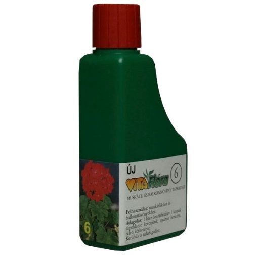 Vitaflóra 6 Muskátli tápoldat 100 ml. 