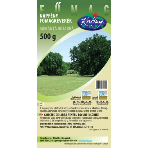 Rédei Kertimag Szárazságtűrő Mediterrán Fűmag 5 kg