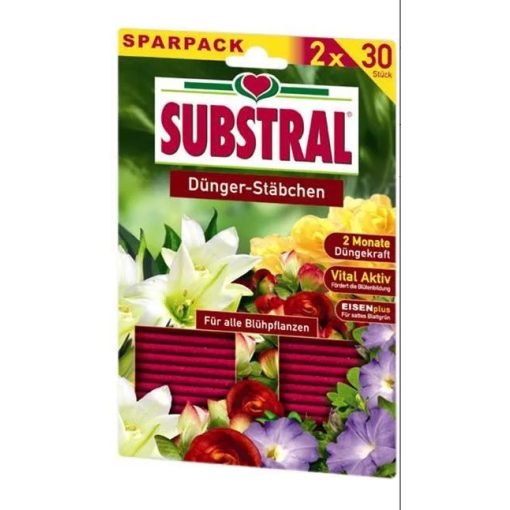 SUBSTRAL Táprúd Virágzó növényekhez 60 db.