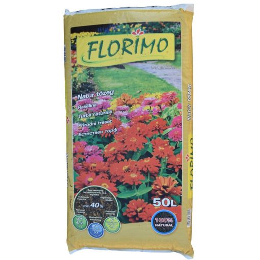 FLORIMO® Natúr tőzeg (pH 5,5-6) 50 l.