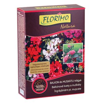 FLORIMO® Natura Balkon és muskátli trágya